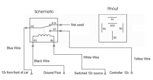 12 Volt Relay Wiring Diagrams